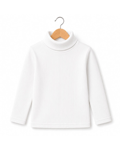 WHITE HIGH NECK (COTTON)