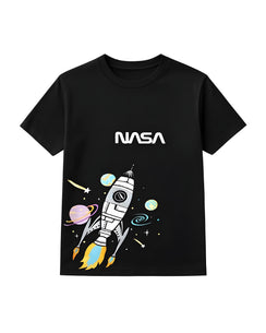 Nasa Black T-Shirt