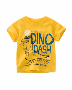 Dino Yellow T Shirt