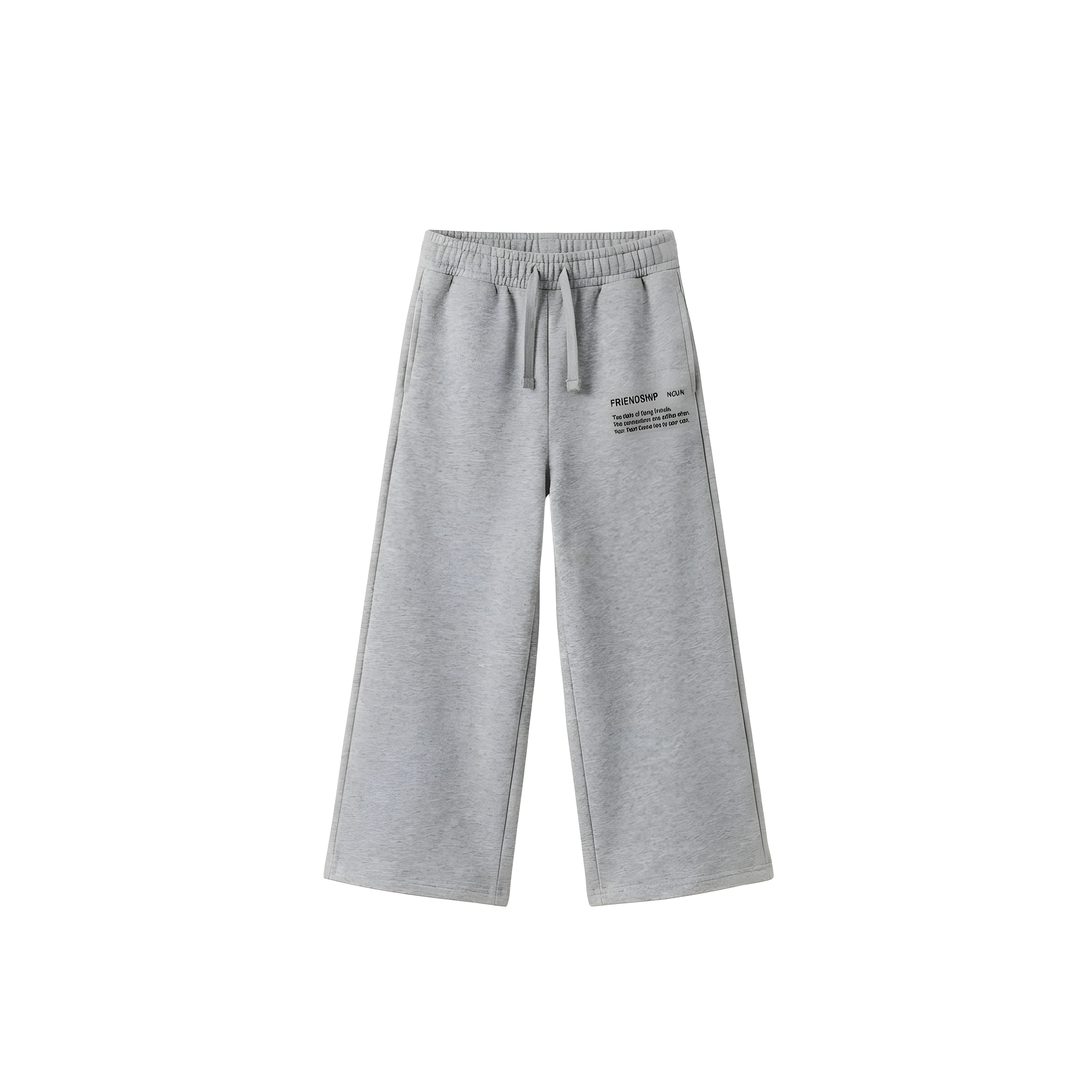 GREY FLEECE TROUSERS